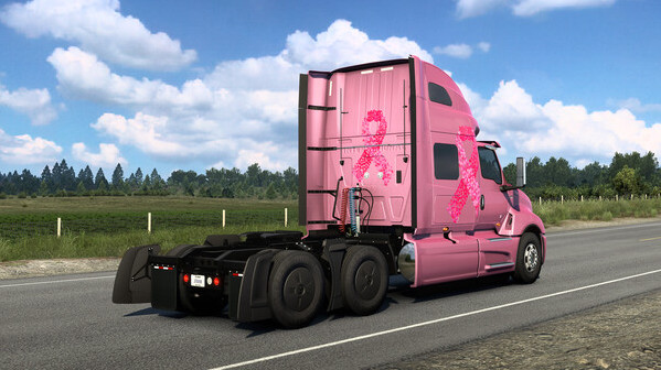 Игра American Truck Simulator - Pink Ribbon Charity Pack, скриншот