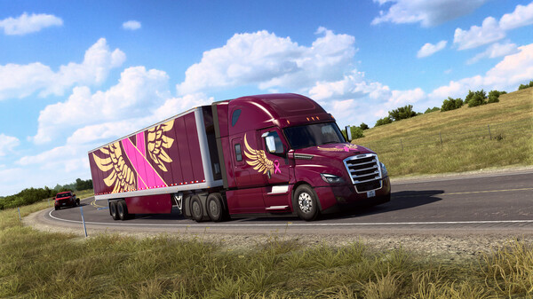 Игра American Truck Simulator - Pink Ribbon Charity Pack, скриншот