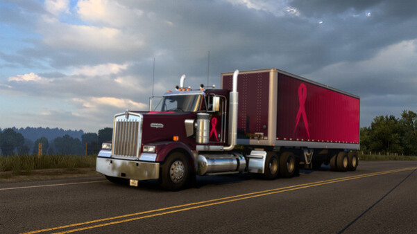 Игра American Truck Simulator - Pink Ribbon Charity Pack, скриншот