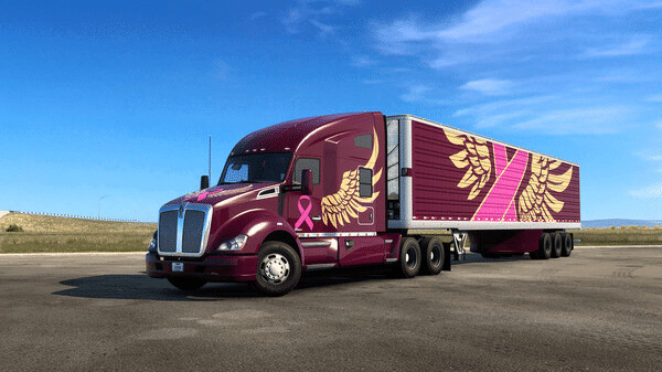 Игра American Truck Simulator - Pink Ribbon Charity Pack, скриншот