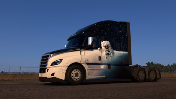 Игра American Truck Simulator - Space Paint Jobs Pack, скриншот
