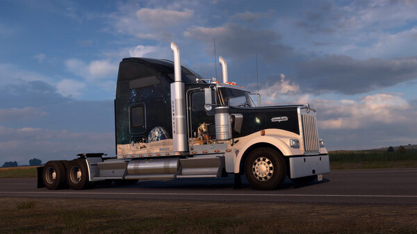 Игра American Truck Simulator - Space Paint Jobs Pack, скриншот