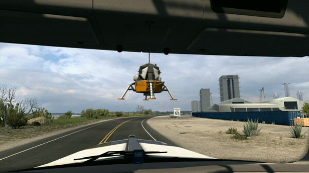 Игра American Truck Simulator - Space Paint Jobs Pack, скриншот