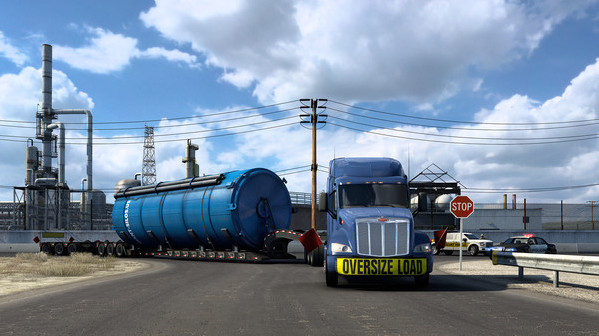 Игра American Truck Simulator - Special Transport, скриншот