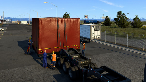 Игра American Truck Simulator - Special Transport, скриншот