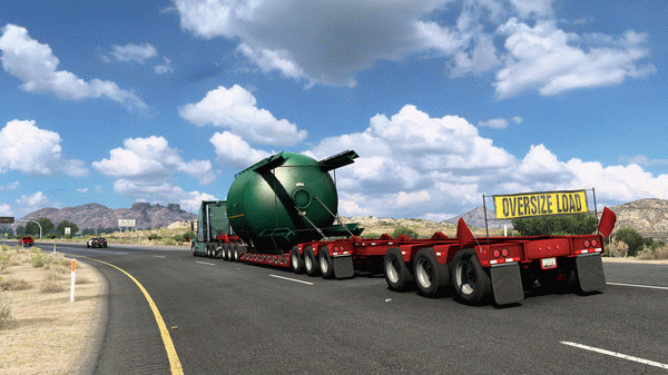 Игра American Truck Simulator - Special Transport, скриншот