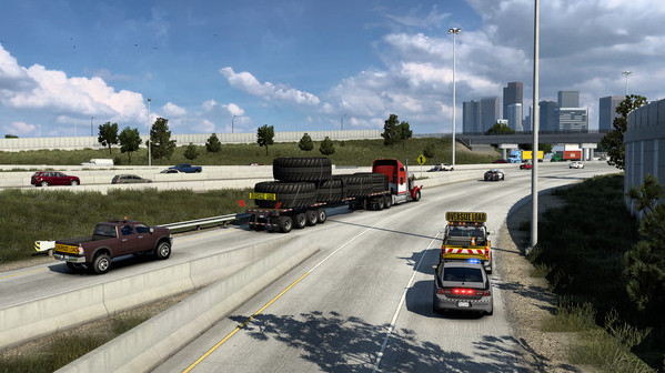 Игра American Truck Simulator - Special Transport, скриншот