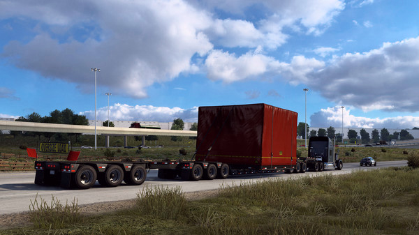 Игра American Truck Simulator - Special Transport, скриншот