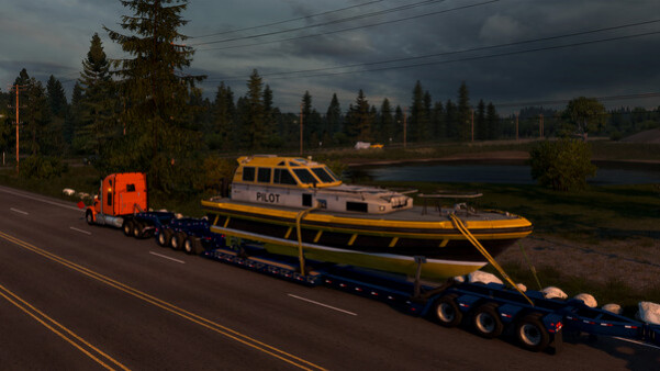 Игра American Truck Simulator - Special Transport, скриншот