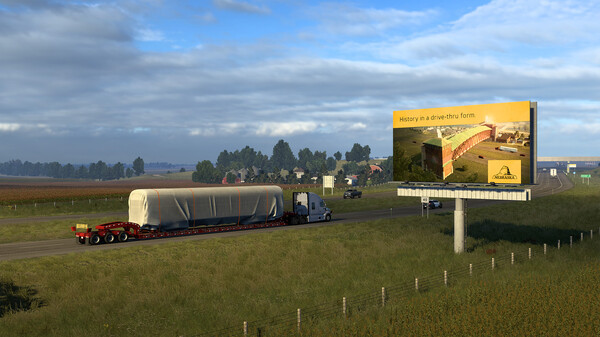 Игра American Truck Simulator - Special Transport, скриншот