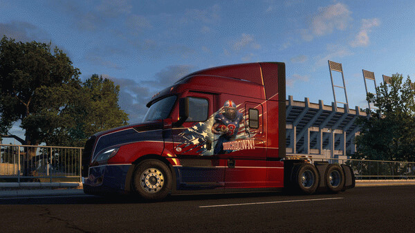 Игра American Truck Simulator - Sports Paint Jobs Pack, скриншот