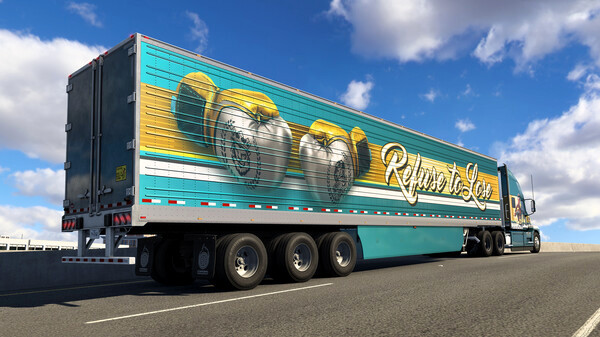 Игра American Truck Simulator - Sports Paint Jobs Pack, скриншот