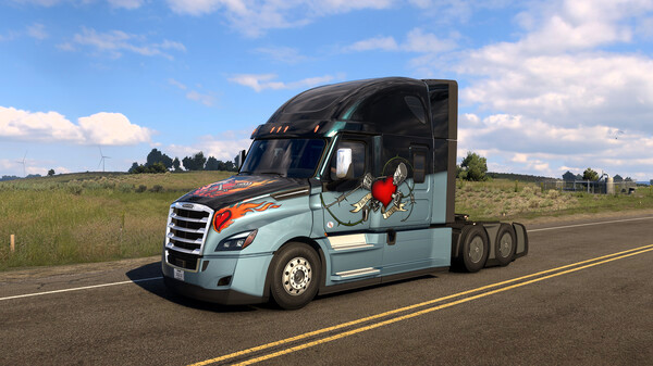 Игра American Truck Simulator - Valentine's Paint Jobs Pack, скриншот