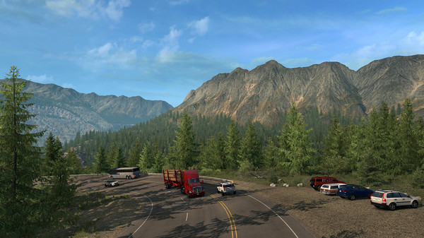 Игра American Truck Simulator - Washington, скриншот