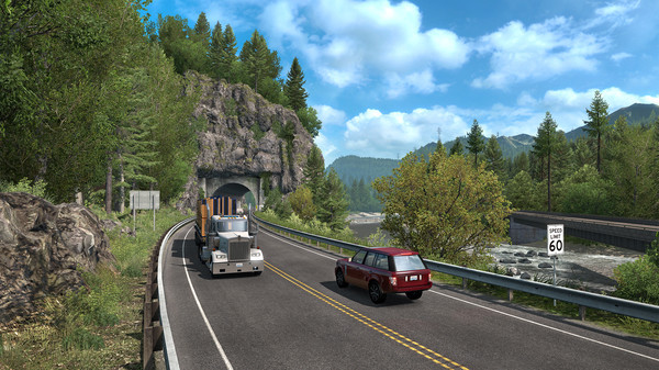 Игра American Truck Simulator - Washington, скриншот
