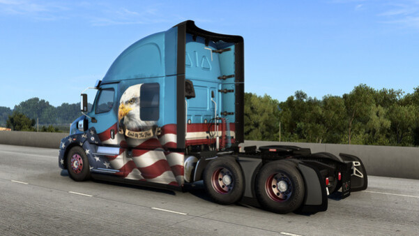 Игра American Truck Simulator - Wheel Tuning Pack, скриншот