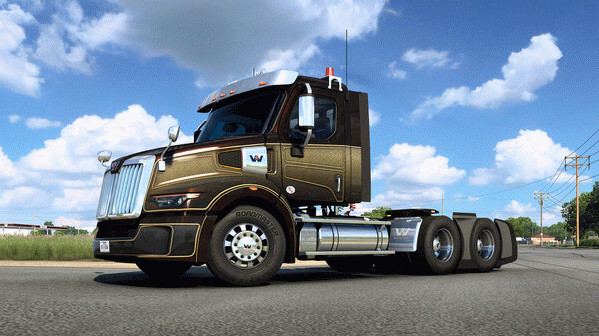 Игра American Truck Simulator - Wheel Tuning Pack, скриншот