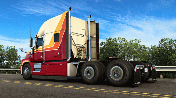 Игра American Truck Simulator - Wheel Tuning Pack, скриншот