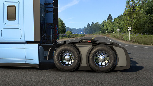 Игра American Truck Simulator - Wheel Tuning Pack, скриншот
