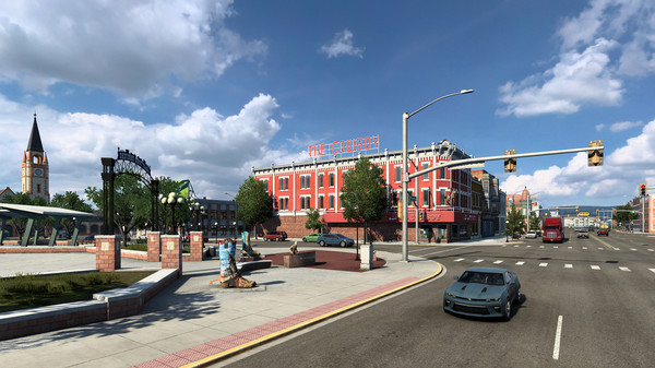 Игра American Truck Simulator - Wyoming, скриншот