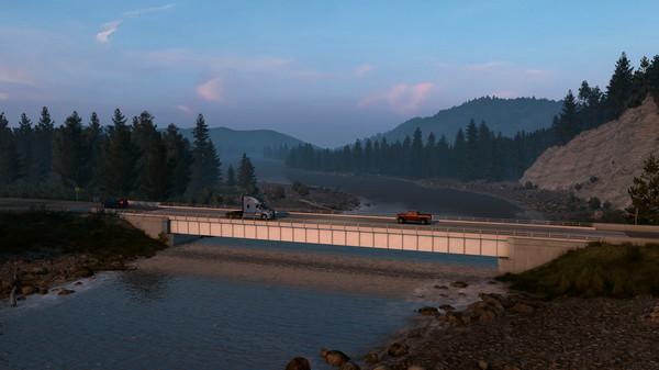 Игра American Truck Simulator - Wyoming, скриншот