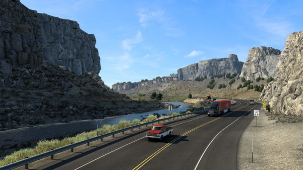 Игра American Truck Simulator - Wyoming, скриншот