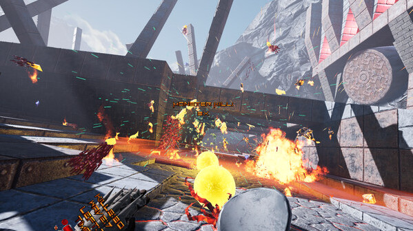 Игра AMID EVIL VR, скриншот