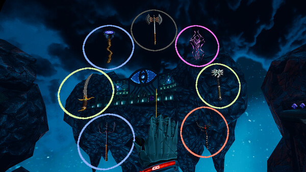 Игра AMID EVIL VR, скриншот