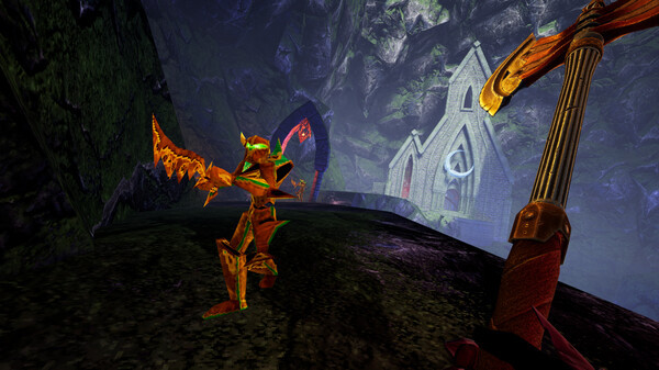 Игра AMID EVIL VR, скриншот