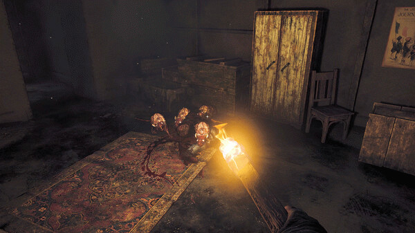 Игра Amnesia: The Bunker, скриншот