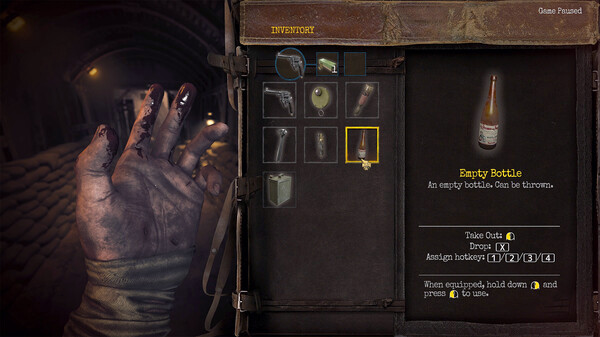 Игра Amnesia: The Bunker, скриншот