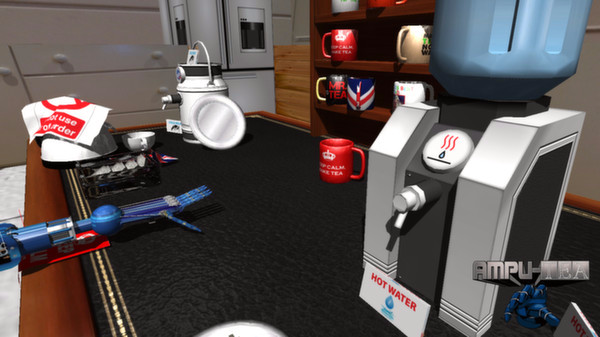 Игра Ampu-Tea, скриншот