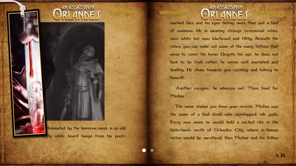 Игра An Assassin in Orlandes, скриншот