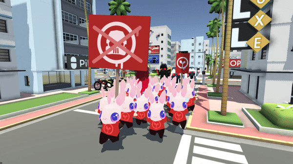 Игра Anarcute, скриншот