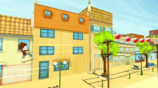 Игра Angelo Skate Away, скриншот