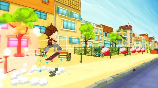 Игра Angelo Skate Away, скриншот