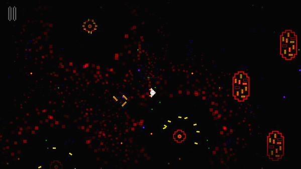Игра Angry Space Bees, скриншот