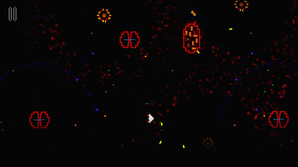 Игра Angry Space Bees, скриншот
