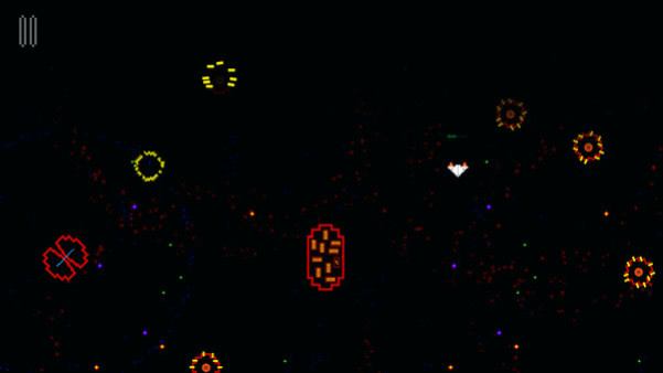 Игра Angry Space Bees, скриншот
