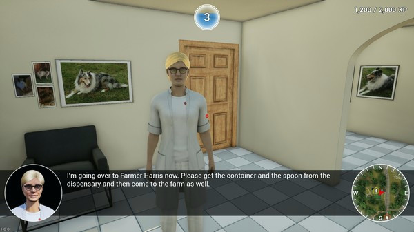 Игра Animal Doctor, скриншот