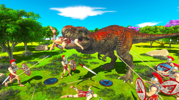 Игра Animal Revolt Battle Simulator, скриншот