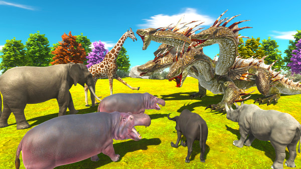 Игра Animal Revolt Battle Simulator, скриншот