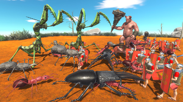 Игра Animal Revolt Battle Simulator, скриншот