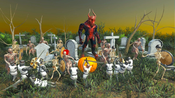 Игра Animal Revolt Battle Simulator, скриншот