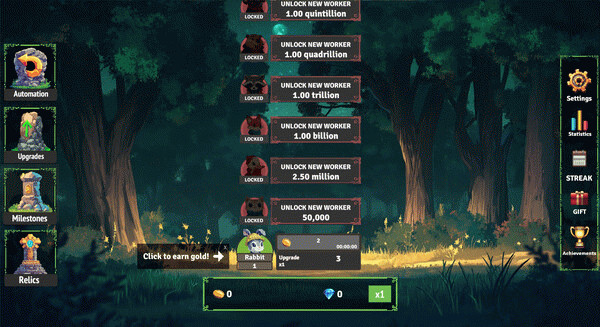 Игра Animal Workforce: Idle Tycoon Clicker, скриншот