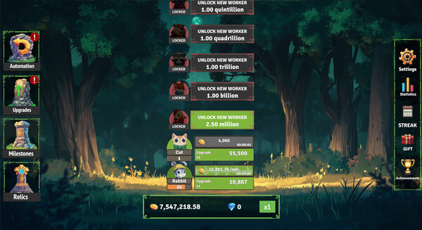 Игра Animal Workforce: Idle Tycoon Clicker, скриншот