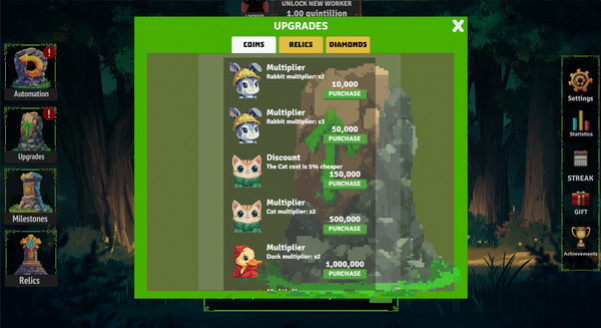 Игра Animal Workforce: Idle Tycoon Clicker, скриншот