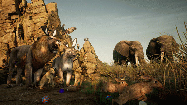 Игра Animalia Survival EggHunt, скриншот