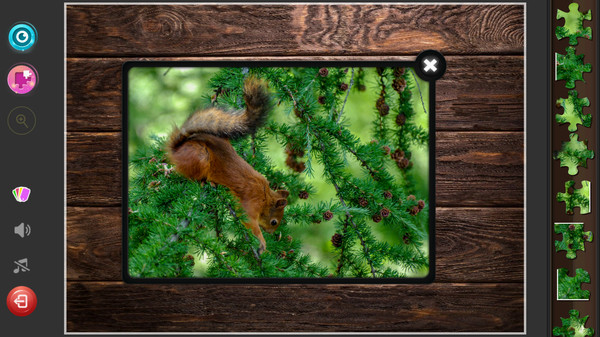 Игра Animals - Classic Jigsaw Puzzles, скриншот