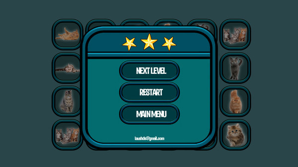 Игра Animals Memory: Cats, скриншот